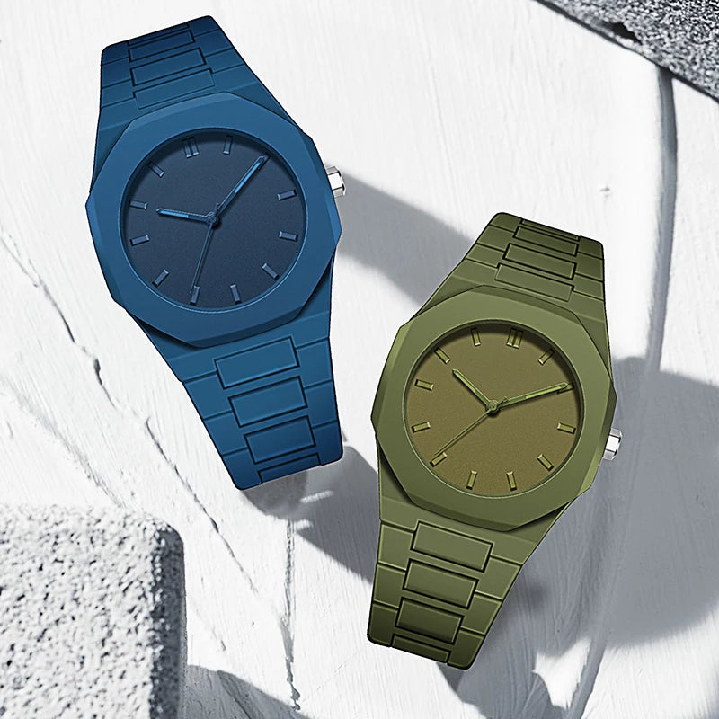 Ciiio™ Unisex Silicone Watch – Minimalist, Waterproof, Everyday Style