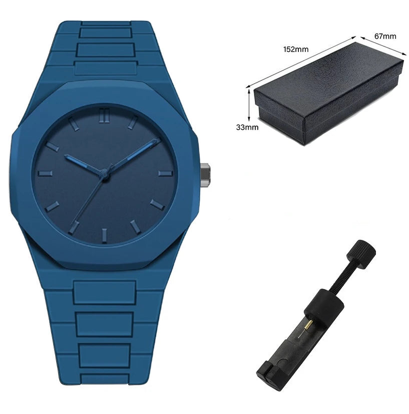Ciiio™ Unisex Silicone Watch – Minimalist, Waterproof, Everyday Style