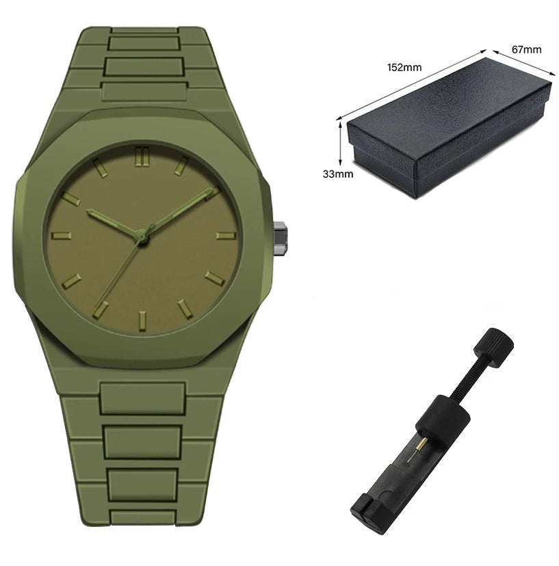 Ciiio™ Unisex Silicone Watch – Minimalist, Waterproof, Everyday Style